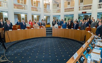 Заседание Законодательного Собрания Оренбургской области